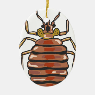 Adorno De Cerámica Bosquejo del insecto de cama