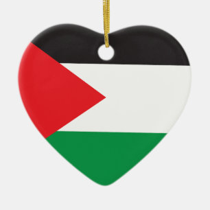 Adorno De Cerámica Botón de Palestina, Bandera patriótica palestina