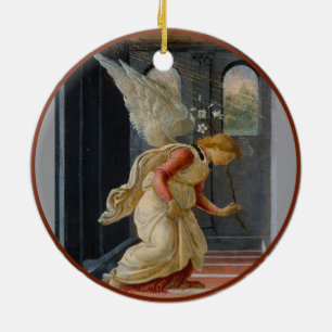 Adorno De Cerámica Botticelli Mary and Angel