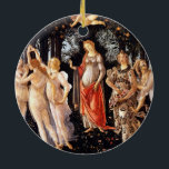 Adorno De Cerámica BOTTICELLI -Primavera 1482<br><div class="desc">BOTTICELLI -Primavera 1482Tempera en el panel; reproducción</div>