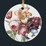 Adorno De Cerámica Bouquet de flores<br><div class="desc">Bouquet de flores</div>