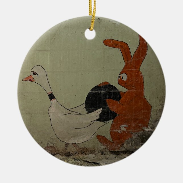 Adorno De Cerámica Bowling (Frente)