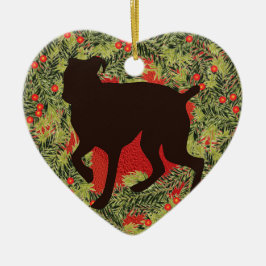 Adorno De Cerámica Boxeador de la guirnalda