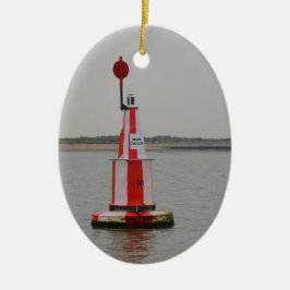 Adorno De Cerámica Boyarín de canal seguro río Crouch