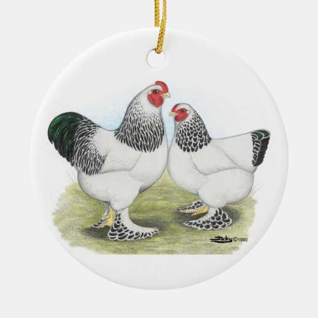 Adorno De Cerámica Brahma:  Light2 (Frente)