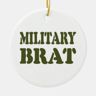 ADORNO DE CERÁMICA BRAT MILITAR