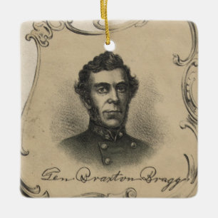 Adorno De Cerámica Braxton Bragg