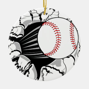 Adorno De Cerámica Brecha del béisbol