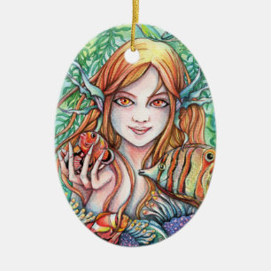 Adorno De Cerámica Brecha oceánica