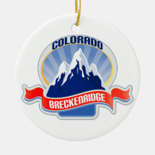 Adorno De Cerámica Breckenridge Colorado