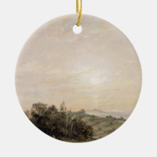 Adorno De Cerámica Brezo de John Constable el Hampstead, mirando