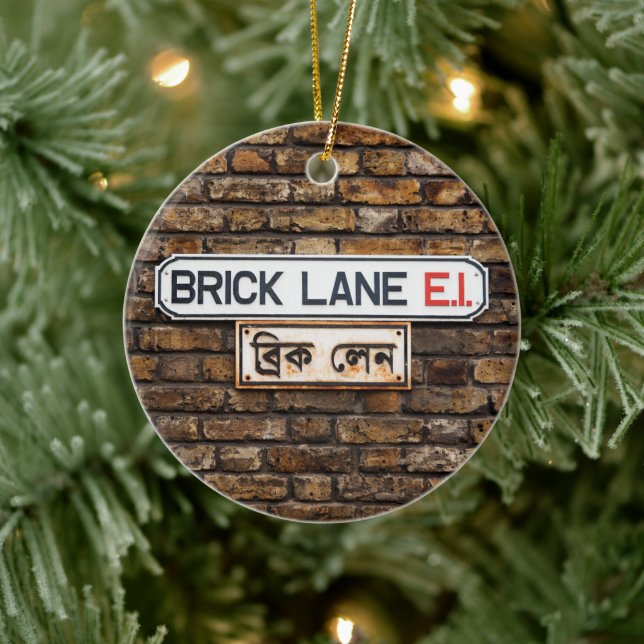Adorno De Cerámica Brick Lane Tree Decoration (Árbol)