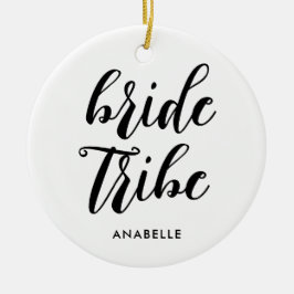 Adorno De Cerámica Bride Tribe Minimalista Moderno Despedida de Solte
