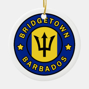 Adorno De Cerámica Bridgetown Barbados