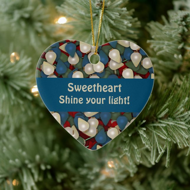 Adorno De Cerámica Brilla tu arte contemporáneo ligero (Árbol)