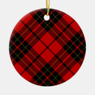 Adorno De Cerámica Brodie tartan