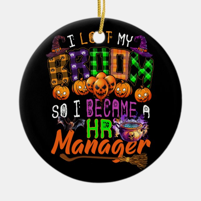 Adorno De Cerámica Broom perdido, así que me convertí en gerente de r (Frente)