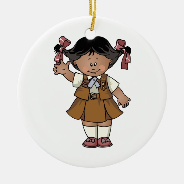 Adorno De Cerámica Brownie (Frente)