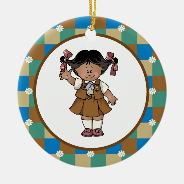 Adorno De Cerámica Brownie3 (Frente)