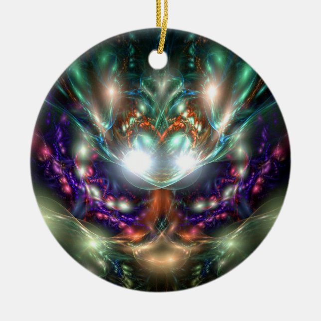 Adorno De Cerámica Bruja del mar (Frente)