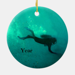 Adorno De Cerámica Buceo oceánico
