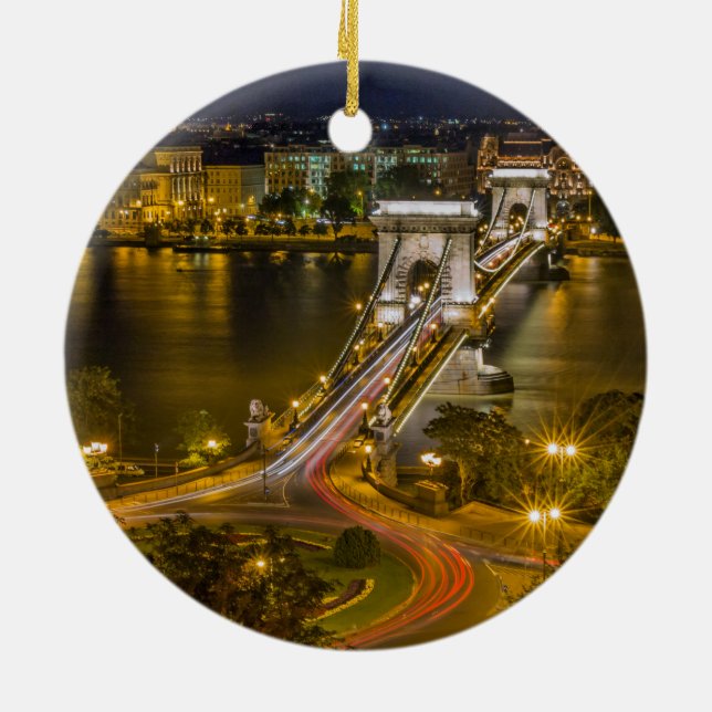 Adorno De Cerámica Budapest, Hungría (Atrás)