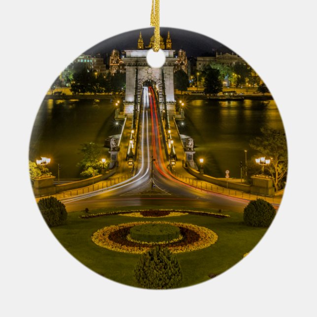 Adorno De Cerámica Budapest, Hungría (Atrás)