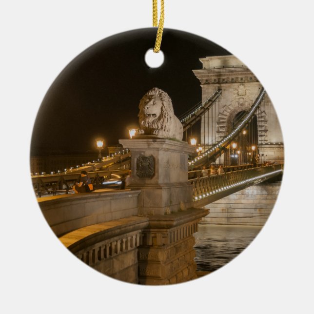 Adorno De Cerámica Budapest, Hungría (Frente)