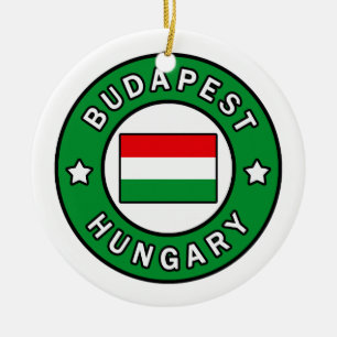 Adorno De Cerámica Budapest Hungría