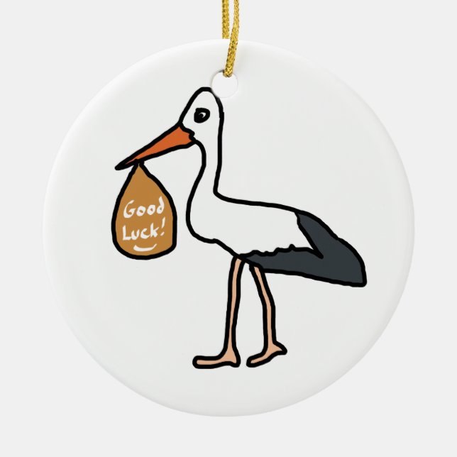 Adorno De Cerámica Buena suerte IVF (Frente)