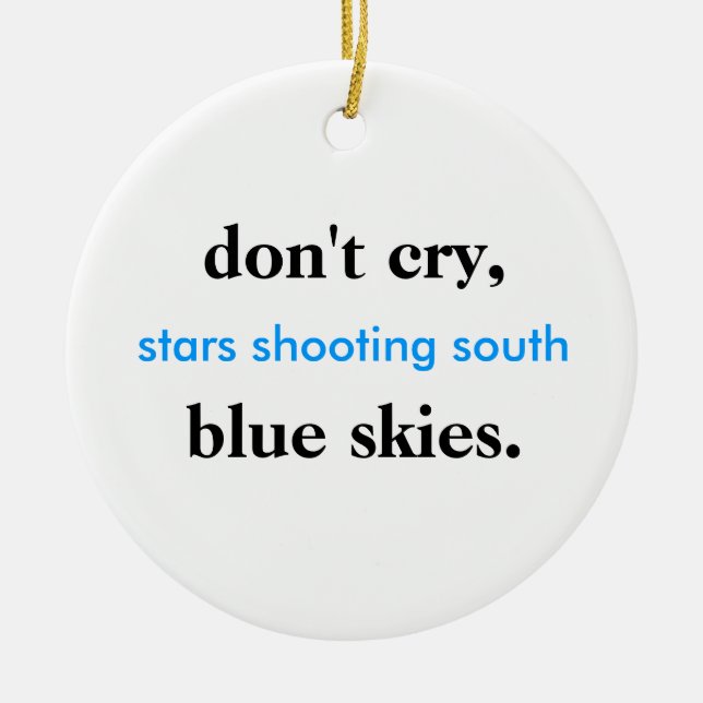 Adorno De Cerámica buenas fiestas (Frente)