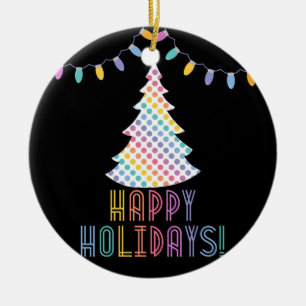 Adorno De Cerámica Buenas fiestas LLR Lularoe inspirado