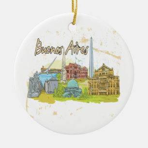 Adorno De Cerámica Buenos Aires
