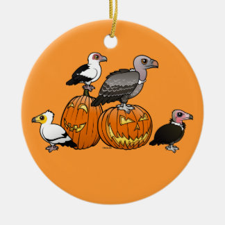 Adorno De Cerámica Buitres de Halloween
