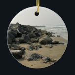 Adorno De Cerámica Bullards Beach State Park, Bandon, Oregon<br><div class="desc">Durante el fin de semana del Día del Trabajo en 2017, fuimos a Bandon, Oregón, en el Parque Estatal Bullards Beach. En el espigón que hay junto al río Coquille y el faro nos hemos esforzado. Fue un lugar humeante debido a los incendios forestales en el sur de Oregón, pero...</div>