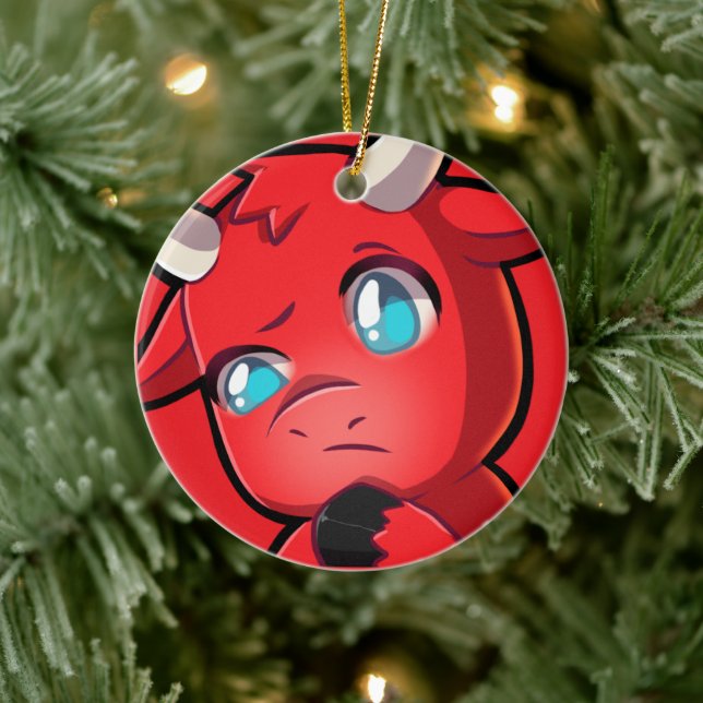 Adorno De Cerámica Bullpew-Sus (Árbol)