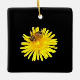 Adorno De Cerámica Bumble Bee ornament