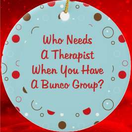 Adorno De Cerámica bunco que necesita terapeuta