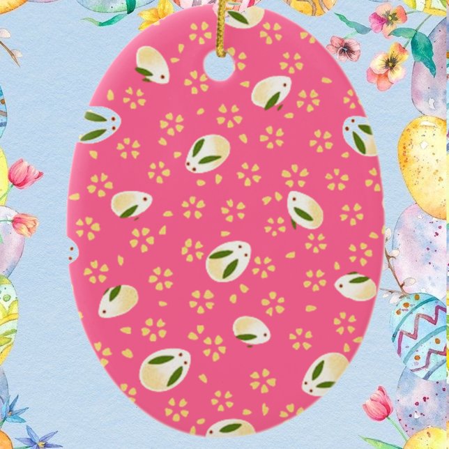 Adorno De Cerámica Bunnies (Subido por el creador)