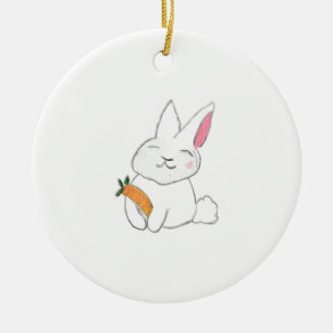 Adorno De Cerámica Bunny
