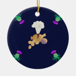 Adorno De Cerámica Burns supper