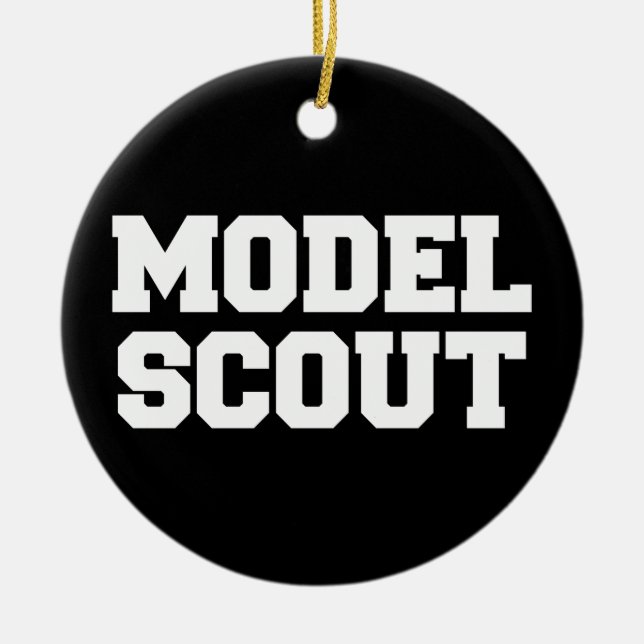 ADORNO DE CERÁMICA BUSCADOR DE MODELOS (Frente)