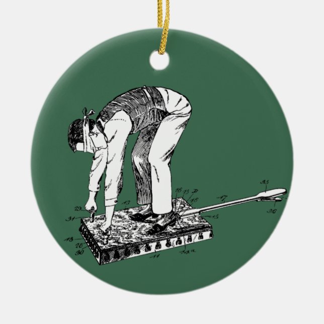 Adorno De Cerámica Butt Spanking Machine Patent (Frente)