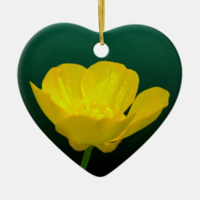 Adorno De Cerámica Buttercup Ornamalized Personalized Buttercup Gifts (Frente)
