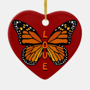 Adorno De Cerámica Butterfly Ornament Personalized Butterfly Ornament
