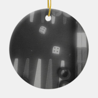 Adorno De Cerámica BW backgammon