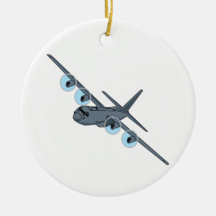 Adorno De Cerámica C-130 Hércules