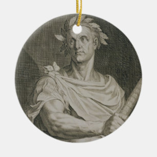 Adorno De Cerámica C. emperador de Julio César (100-44 A.C.) del