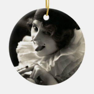 Adorno De Cerámica C. Taunt de la mujer Bonito 1910