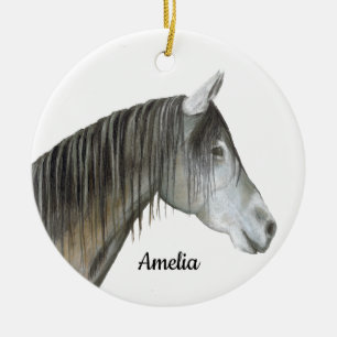 Adorno De Cerámica Caballo